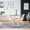 thumbnail image 3 of Luxe Weavers Hampstead Collection Lilac 8x10 Boho Area Rug, 3 of 8