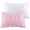 Pink, variant on JISEN 2-Pack Soft Toddler Pillowcases - 100% Cotton, Pink Link/Dot, Fits Pillows 13"x18" or 12"x16"