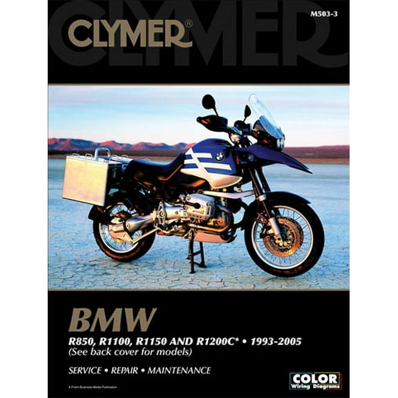 Clymer Repair/Service Manual '93-05 BMW R850/R1100/R1150/R1200C (M503-3)