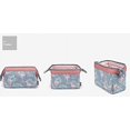 thumbnail image 2 of flamenco, 18 13 9 cm Petite Trousse De Toilette Compacte Et Pliante Trousse Cosmtiques Fleurs De Style Japonais, 2 of 5