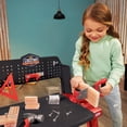 thumbnail image 3 of Banco de trabajo Little Tikes Creative Construction con más de 15 accesorios, 3 of 7