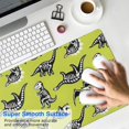 thumbnail image 4 of Long Mouse Pads for Desk,Green Dinosaurs Skeletons Pattern Desk Mats on Top Of Desks, Desk Mouse Pad Extra Large with 3mm Non-Slip Base and Stitched Edge for Gaming,Office,Work,Home 31.5"x11.8", 4 of 6