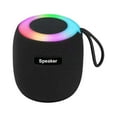 thumbnail image 2 of Latrodar Wireless Bluetooth Sound System, Colorful RGB Night Light, Outdoor Portable Eco-Friendly Material Clear Sound Quality Black Home Stuff, 2 of 5