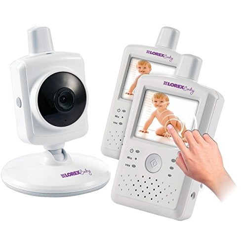 Lorexbaby Lb221pk29 Sweet Peep 2 4 Dual Handset Touchscreen Video Baby Monitor Walmart Com Walmart Com