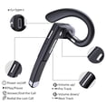 thumbnail image 4 of Auricures Bluetooth de un oído Auricures mano canceción de ruido y estuche de carga para negocios / entrenamiento / conducción, 4 of 8