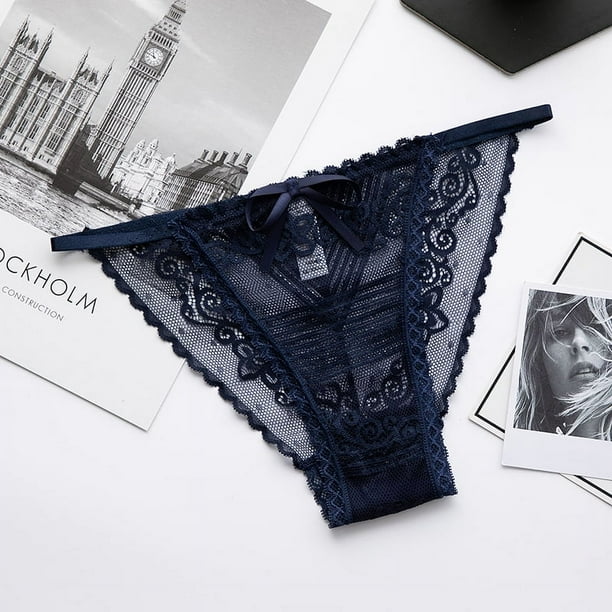Tanga transparente de encaje sexy para niñas, lencería sexy de cintura baja, tanga para mujeres, seductora