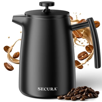 Primula Grant Double Wall Stainless Steel Coffee Press, 64 oz