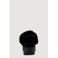 thumbnail image 3 of Women's Faux Fur Embroidered Graphic Slip On Platform Booties, 3 of 3