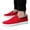 Red, variant on Oyedens Men Slip on Loafers Canvas Shoes White Casual Walking Sneakers Black Fashion Work Shoes