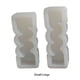 thumbnail image 5 of Wosthever Molde de de líneas geométricas en forma de S repetido, duradero y duradero, silicona Premium, 2 piezas Artesanía, 5 of 6