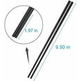 thumbnail image 2 of 10 Pairs Fiberglass Chopsticks Family Set, Reusable Chinese, Japanese, Korean Chop sticks, Dishwasher Safe, Non-slip, for Sushi, Noodles, Food, Hotpot& Cooking, 9.5 inches, Classic Black, 2 of 9