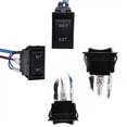 thumbnail image 4 of Fule Momentary Switch Polarity Reverse 6 Pin 3 Position ON Off ON Power Rocker Switch, 4 of 9