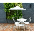 thumbnail image 2 of California Umbrella 7.5' Patio Umbrella in Pacifica Capri/Matted White, 2 of 3