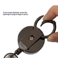 thumbnail image 6 of Multiple Functional Retractable Keychain Including Phone Lanyard Belt Clip for Convenient Carrying of Key Cards & Mobile, 6 of 10