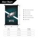 thumbnail image 3 of Cuadro colgante de PVC negro personalizado del equipo de fútbol de los Eagles, varios tamaños, decoración de interiores, cuadro colgante de pared, cuadro decorativo para mesita de noche, 3 of 7