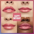 thumbnail image 4 of Maybelline Super Stay Ink Crayon Lipstick, Matte Longwear Lipstick, Happy Birthday!, 0.04 oz., 4 of 9
