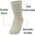 thumbnail image 3 of Kiibsot 3/5 Pairs Boot Socks for Women - Thick Winter Knit Warm Socks - Gifts for Women, 3 of 6