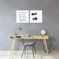 thumbnail image 2 of BirdRock Home 2-Pack Magnetic Glass Dry Erase Board for Wall - White, 2 of 7