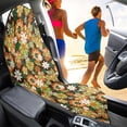 thumbnail image 3 of Garronmavis 1 PC Front Car Seat Towel Cover, Waterproof Stain Resistant Non-Slip Breathable, for Gym Workout Beach Hiking Running, Universal Fit for Cars SUV Trucks Sedan Van, 3 of 8