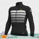 thumbnail image 3 of AIE - Jersey de ciclismo de invierno para hombre, chaqueta térmica de manga larga con forro polar y cremallera completa para ciclismo de montaña, abrigo para clima frío, resistente a la intemperie, 3 of 4