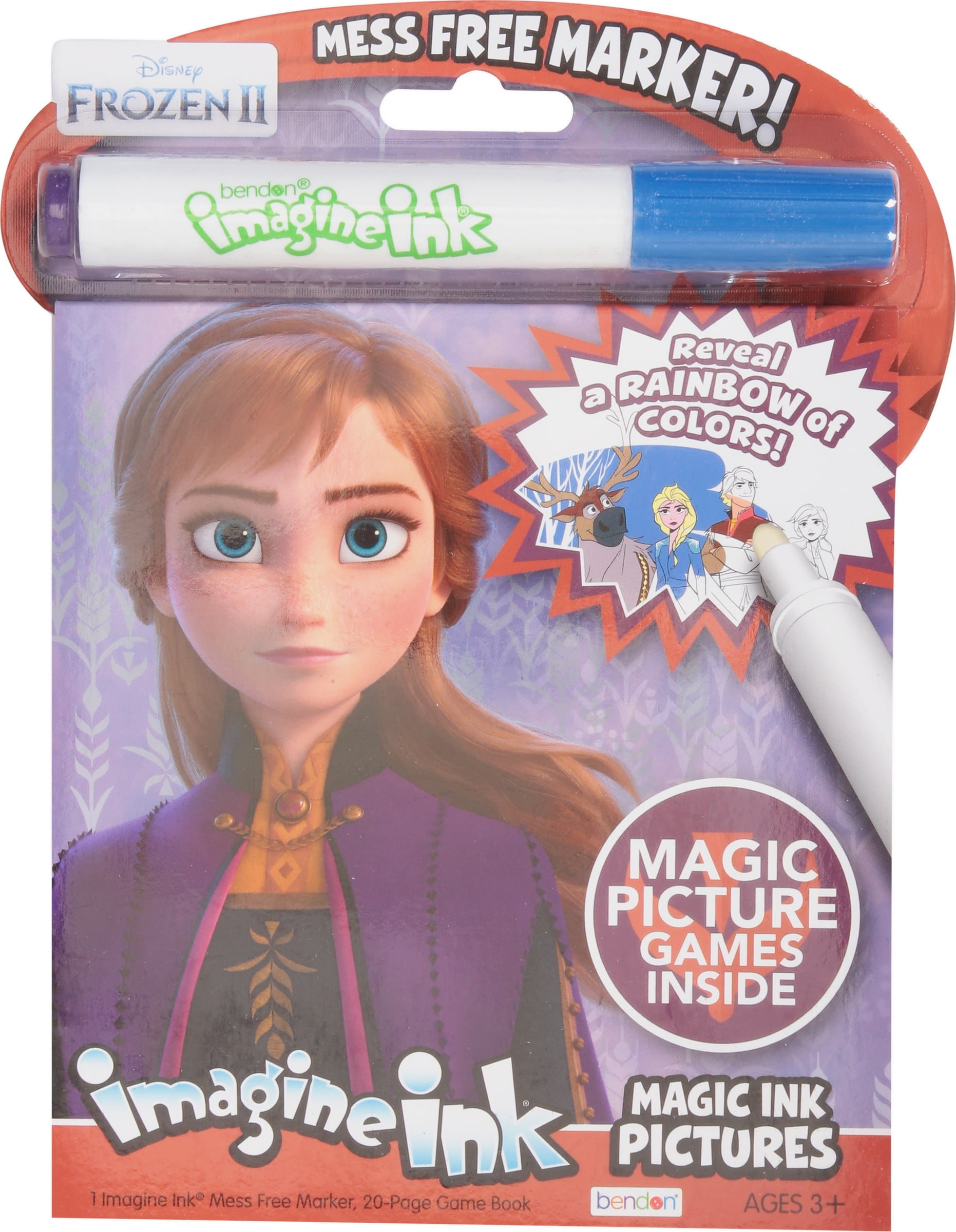Bendon Magic Ink Pictures Bk Disney Frozen 2