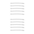 thumbnail image 1 of Amortiguador de vibraciones Eigraketly 5 piezas raquetas de tenis silicona blanco, 1 of 6