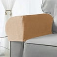 thumbnail image 1 of Wzzjkit All Inclusive Solid Color Plaid Sofa Armrest Cover Elastic Sofa Armrest Protective Cover Thickened Non Slip Armrest Cover Universal For All Seasons 2pc, 1 of 6
