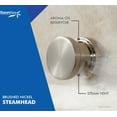 thumbnail image 5 of SteamSpa  Steamhead with Aroma Therapy Reservoir in Brushed Nickel, 5 of 5