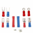 thumbnail image 2 of Wideskall Assorted Crimp-On Electrical Terminal Kit Butt Ring Fork Wire Connectors Assortment Pack of 60, 2 of 2