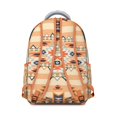 thumbnail image 4 of Vintage Fashion Inspired Waterproof School Backpack, Adjustable Straps, Durable Oxford Cloth, Comfortable Foam Padding, Large Capacity for Student’ School and Travel Use, 4 of 6