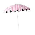 thumbnail image 1 of Dickly Parasol de Plage Pare-Soleil Robuste Résistant au Vent Portable Protection Solaire pour Sans Base, 1 of 8