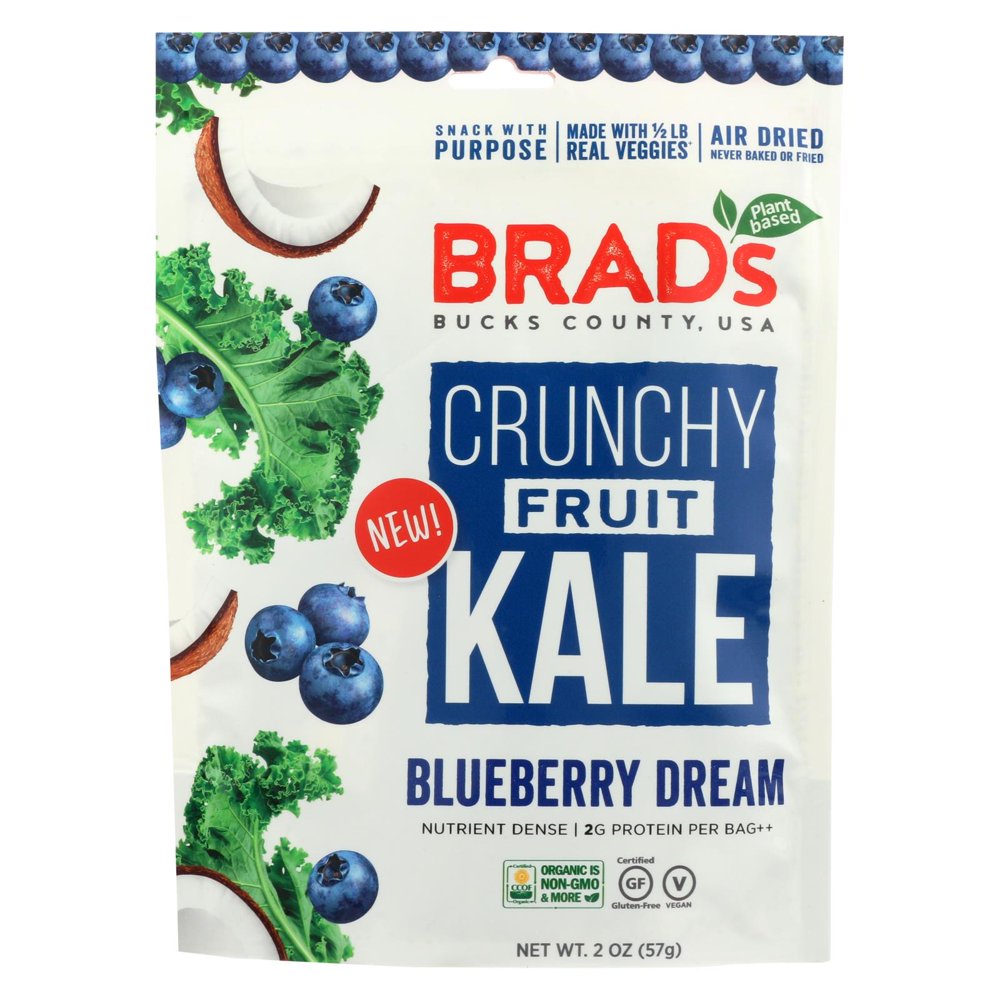 Brad's Crunchy Fruit Kale Blueberry Dream