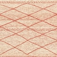 thumbnail image 1 of Ahgly Company Indoor Square Abstract Orange Solid Area Rugs, 6' Square, 1 of 6