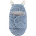 thumbnail image 1 of Manta envolvente para bebé, manta receptora de felpa de algodón bonita para niños y niñas, envolturas suaves para dormir para recién nacidos, 1 of 5