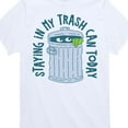 thumbnail image 3 of Sesame Street - Staying In My Can - Toddler and Youth Short Sleeve Graphic T-Shirt, 3 of 5
