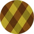 thumbnail image 1 of Ahgly Company Machine Washable Indoor Square Transitional Saffron Red Area Rugs, 3' Square, 1 of 7