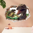 thumbnail image 3 of YIDEDE Children'S Room Decoration Home Decorate 3D Dinosaur 3D Wallpaper Paste Apply To Furniture Jurassic World Animal Print, 3 of 8
