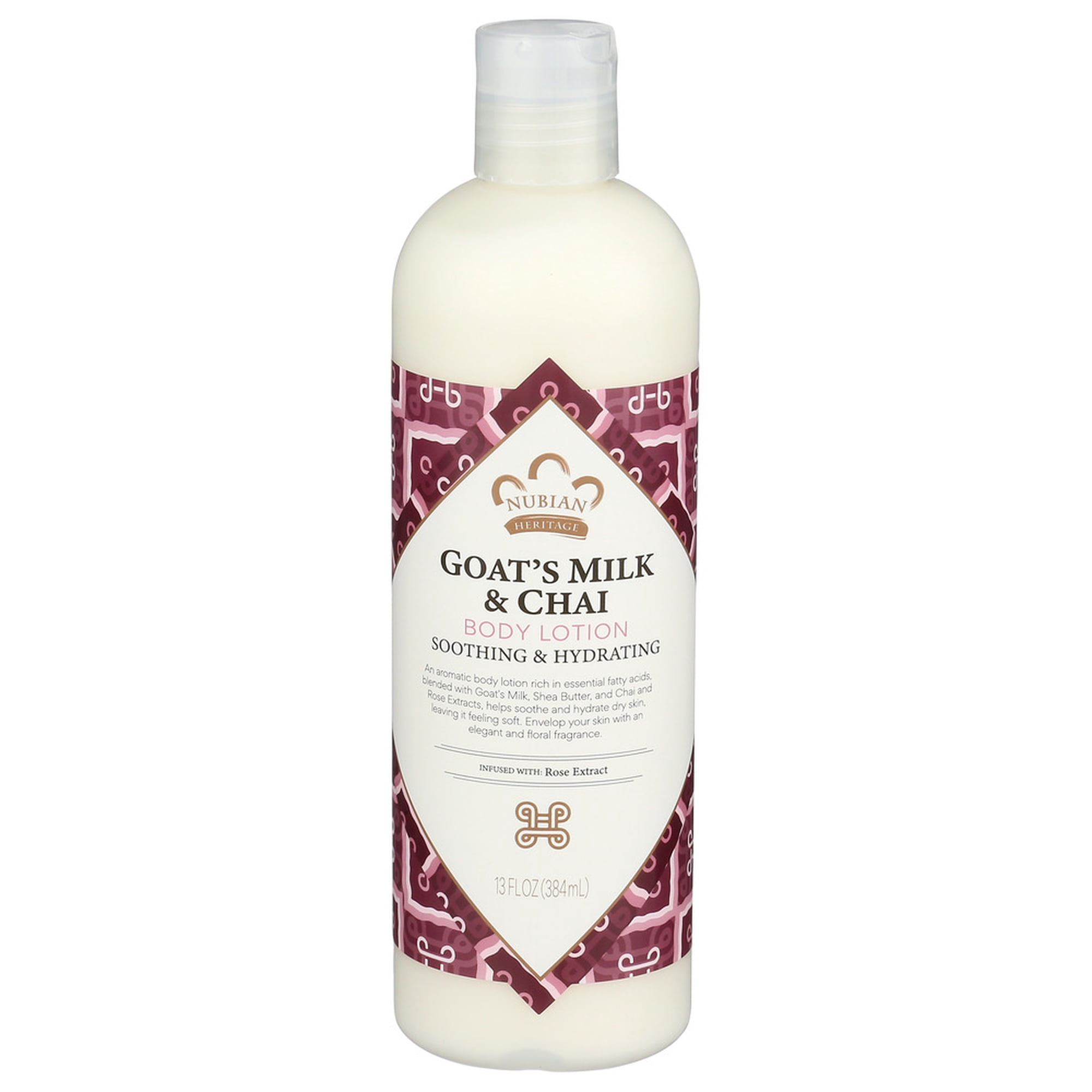 (Pack Of 6) Nubian Heritage Lotion Body Goat Milk & Chai 13 Fl Oz