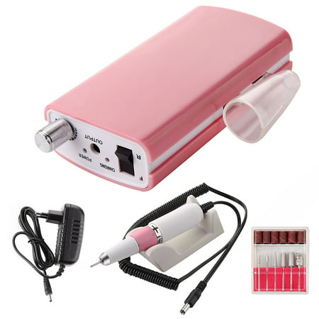 Makartt 30000RPM Rechargeable Nail Drill Machine Electric E File Acrylic Gel Nail Grinder Tool Bits