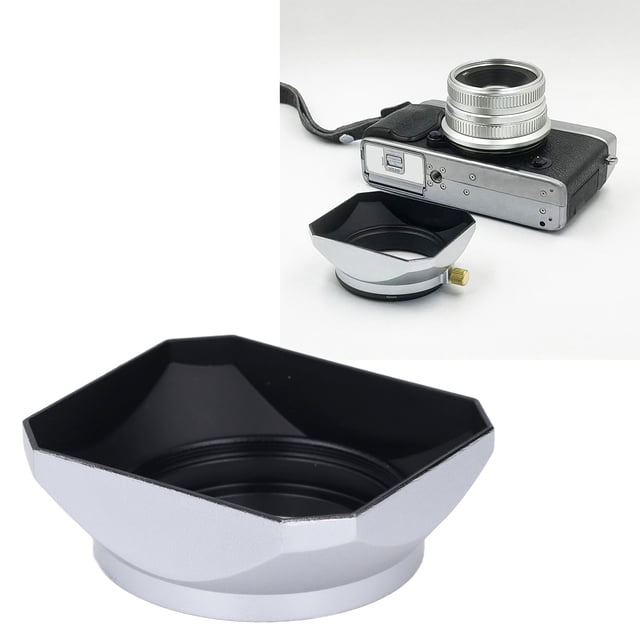 Capucha de Lente de Cámara Digital, Capucha de Lente Cuadrada Anti -Resplandor Para disparar