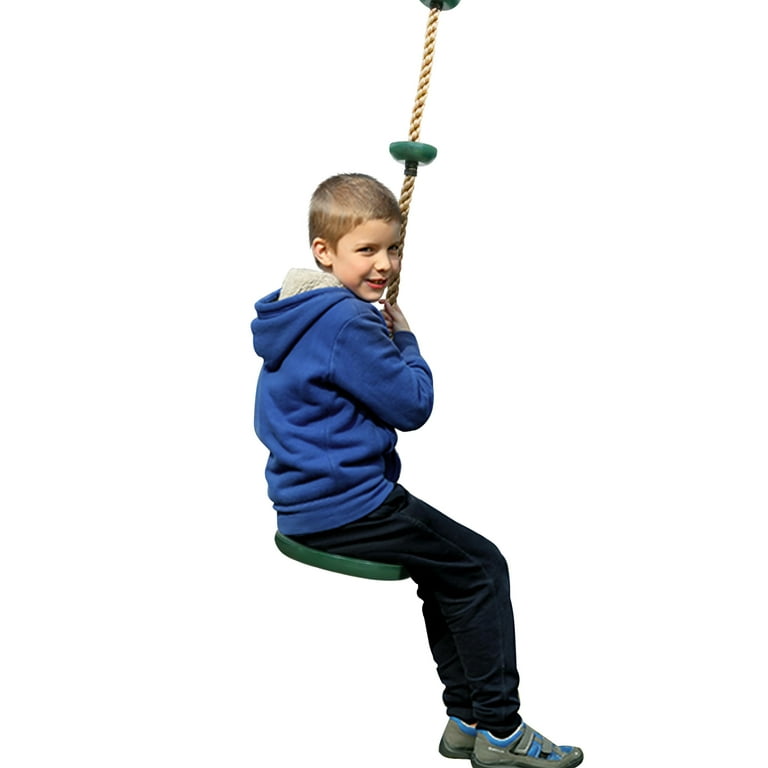 Rope Swings for Kids, climbing Ropes Tree Swing with Platforms and  Carabiner for Accessories Playground