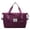 Wine, variant on Expandable Gym Duffle Bag Wet Dry Separation, Large Capacity Waterproof Sports Tote, Travel Weekend Luggage Bag With Laptop Compartment, Anti-Theft Pocket For Men Women Yoga Camping