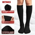 thumbnail image 4 of we fleece 5 Pairs Warm Knee High Socks for Women-Thermal Cotton Socks for Hiking,Work,Winter,Gifts, 4 of 7