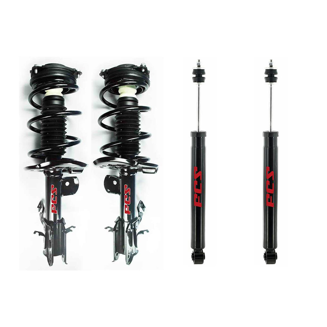 FCS Shocks Absorber Complete Struts Coil Spring Assemblies For Sentra