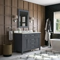 thumbnail image 4 of Ove Decors Tahoe 48 W x 21" D Freestanding Bathroom Vanity with Sink and Mirror, Dark Charcoal, 4 of 19