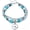 Wave Beaded Anklet, variant on Blue Turtle Anklets for Women Multilayer Beads Handmade Beach Ankle Bracelet Set Boho Foot Jewelry