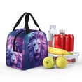 thumbnail image 5 of Picia Cool Lion Head Printed Lunch box Lunch bag for Men Women Large Capacity Lunchbox Reusable Lunch Bags Insulated Lunch Bag Lunch Box Cooler, 5 of 6
