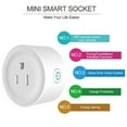 thumbnail image 6 of 4 Pack Smart Plugs Wi-Fi Outlet 4 Pack Work with Alexa/Google Home/Smart Life Timer ON/Off Plug Schedule Built-in App Mini Wireless Socket No Hub Required, 6 of 7