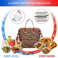 thumbnail image 4 of Red Christmas Ornament Pattern Womens Lunch Box for Work,Insulated Large Lunch Bag for Tween and Teen,Loncheras Para Mujer,Leakproof Adult Lunch Bag for Work,Beach,Travel,Picnic,Camping, 4 of 7