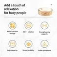thumbnail image 4 of Home Savings YZEGDCH Lazy Susan Organizer Kitchen & Cosmetics Organizer and Storage Lazy Susan Turn Table for Cabinet Kitchen Refrigerator Vanity Makeup, 4 of 6